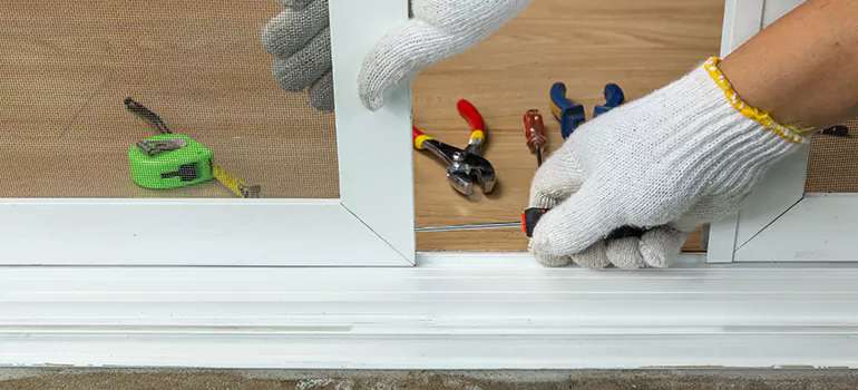 Installing Garage Door Rails in Pace, FL