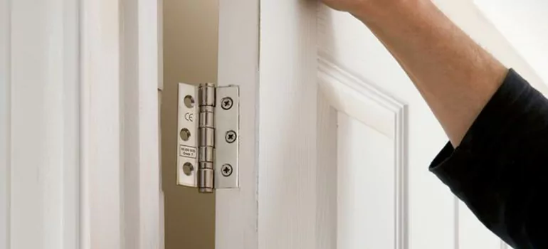 Bathroom Stall Door Hinge Repair in Pace, FL