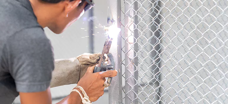 Commercial Mesh Door Repair in Pace, FL