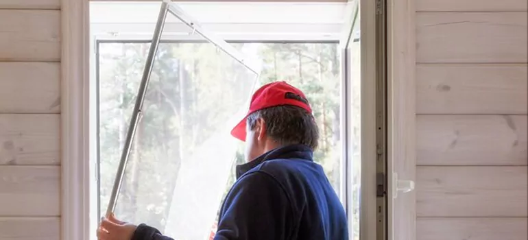 Expandable Window Screen Installation in Pace, FL