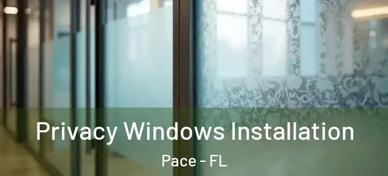  Privacy Windows Installation Pace - FL